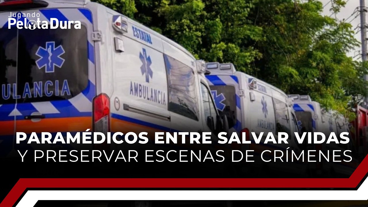 Paramédicos entre salvar vidas y preservar escenas de crímenes