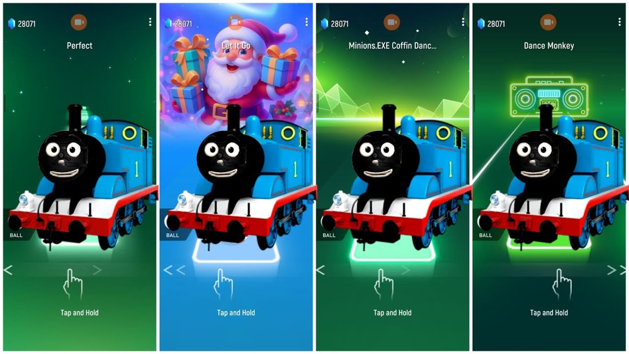 Thomas smiles VS Thomas Train VS Thomas Angary #gaming #games #tileshop