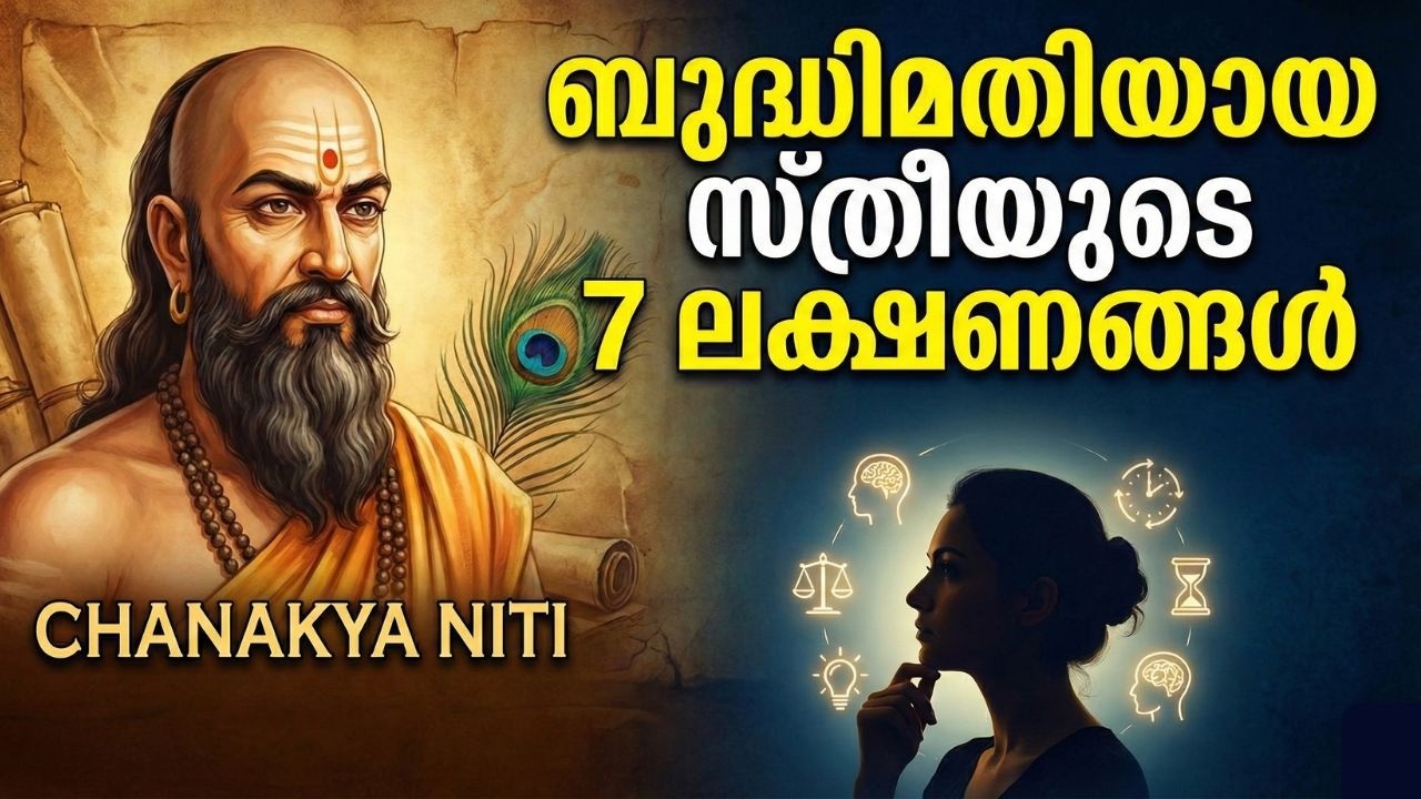 ബുദ്ധിമതിയായ സ്ത്രീയുടെ 7 ലക്ഷണങ്ങൾ | Chanakya Niti Malayalam