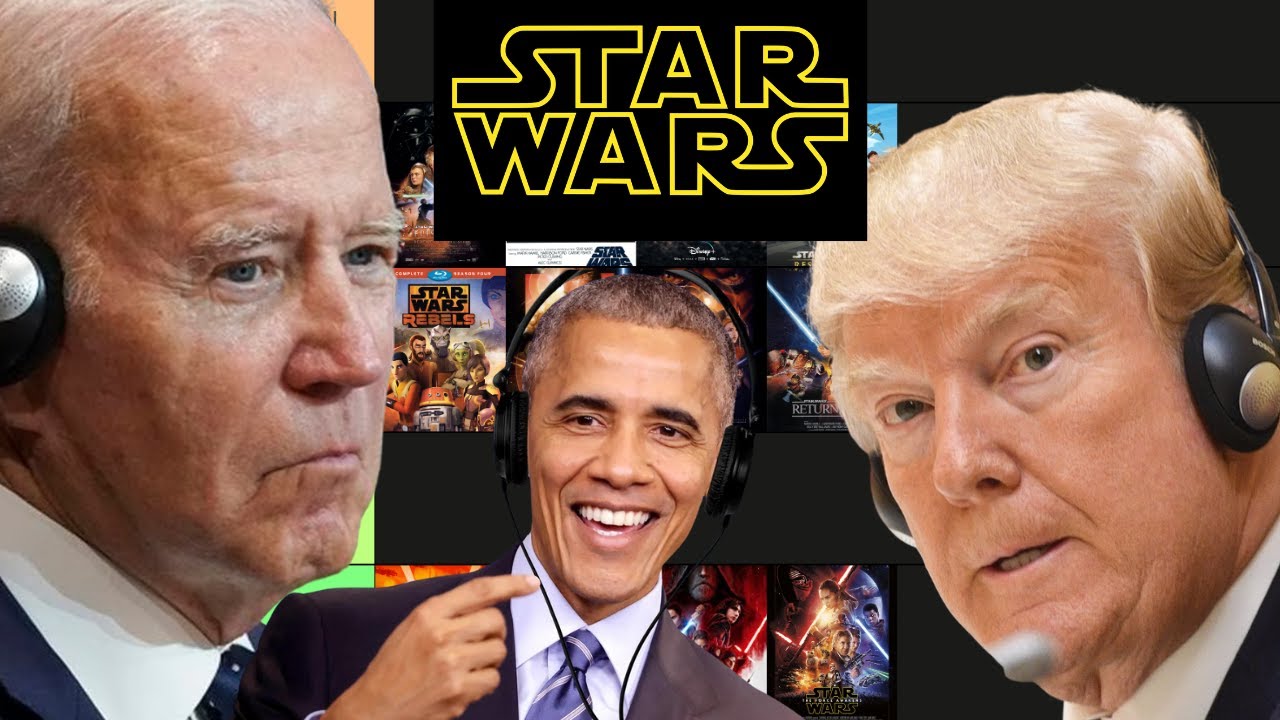 Trump, Biden, and Obama Make a Star Wars Tier List