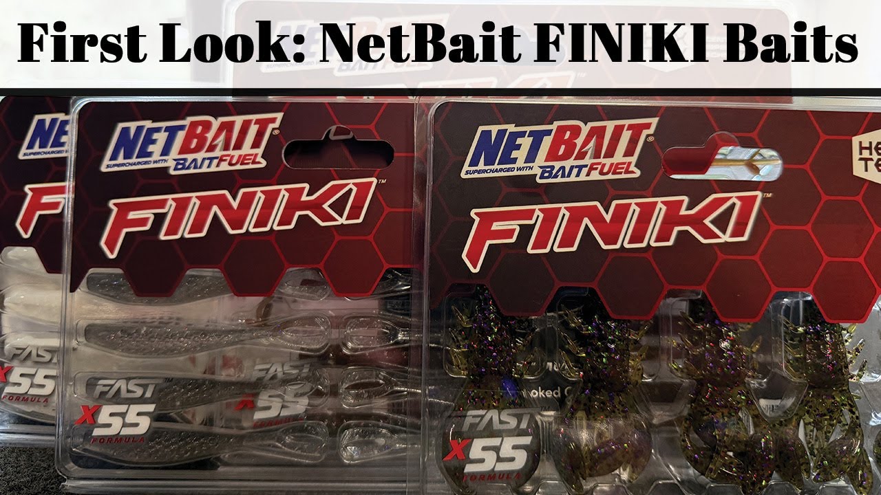 🎣 NEW NetBait Finiki Series Soft Plastics | ICAST 2025 Tackle Unboxing & Review