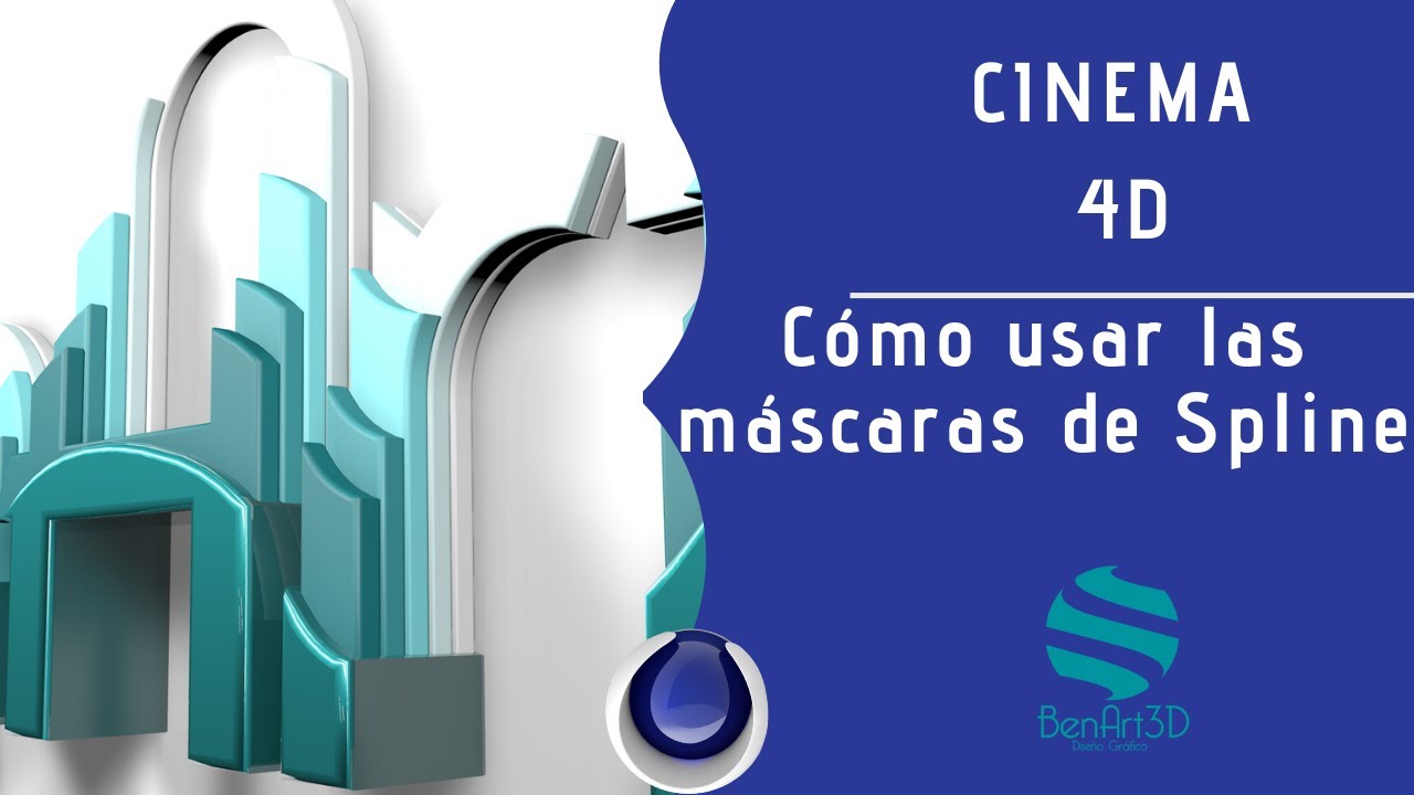 👁️‍🗨️ Cómo usar las máscaras de spline en Cinema 4D 👁️‍🗨️