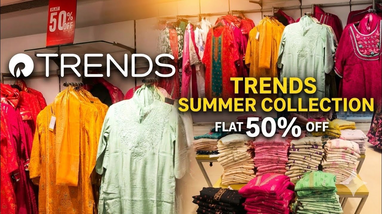 Trends latest 30% 50 % 70% 80% OFF Offers today || 2026 summer#reliance #trends
