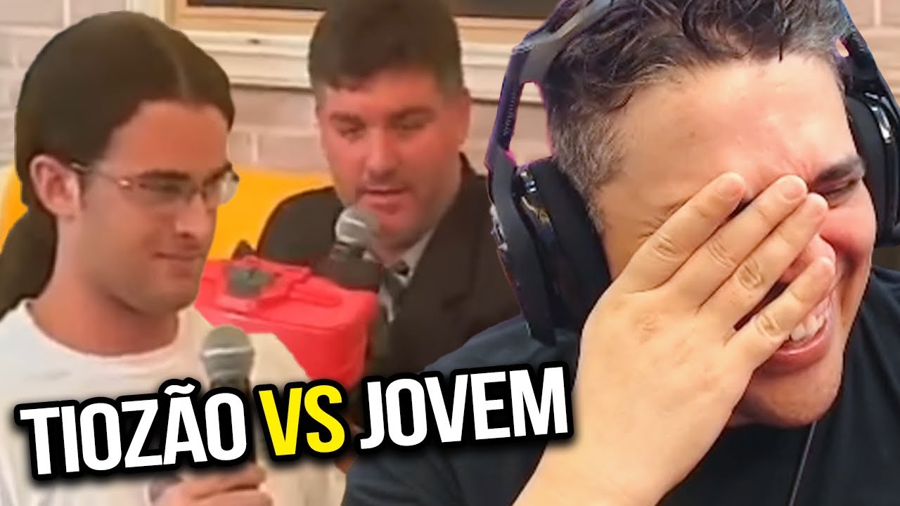 É TRETA! Tiozão Retrogamer e Jovem Gamer Batem Boca na TV