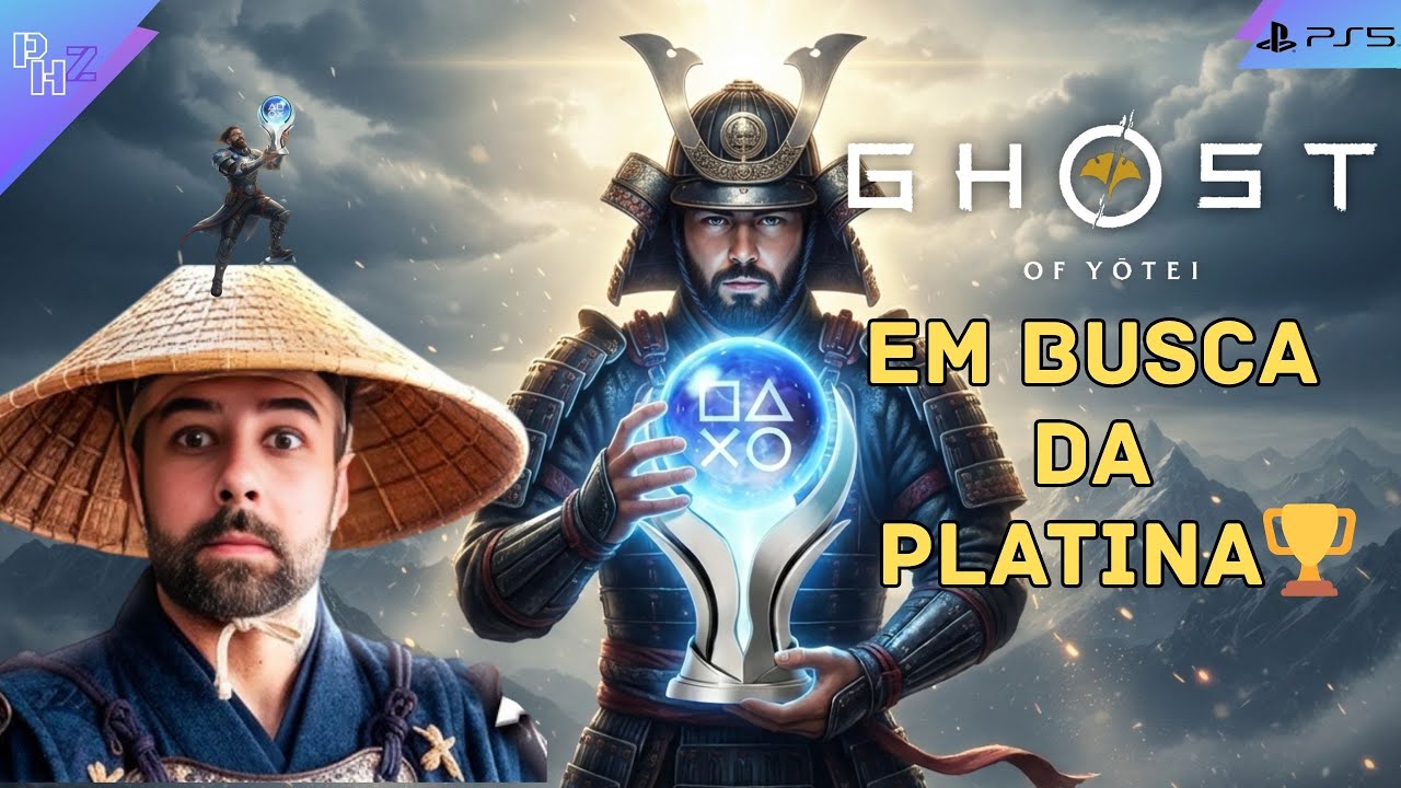 🟢LIVE - GHOST OF YOTEI #15 - PLATINANDO O GAME! - [PS5 - DUB/LEG PT-BR] 2K60.