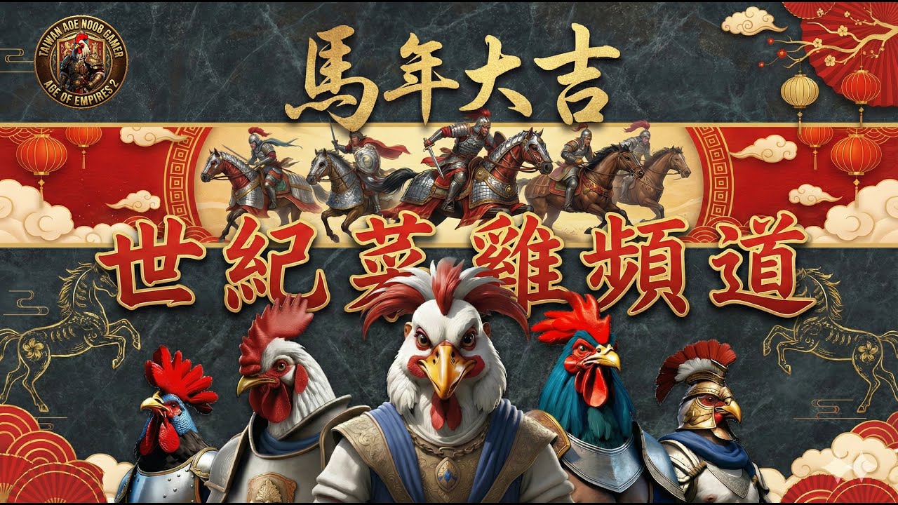 【世紀帝國2決定版】台灣世紀菜雞頻道_初五開工_2026/02/21