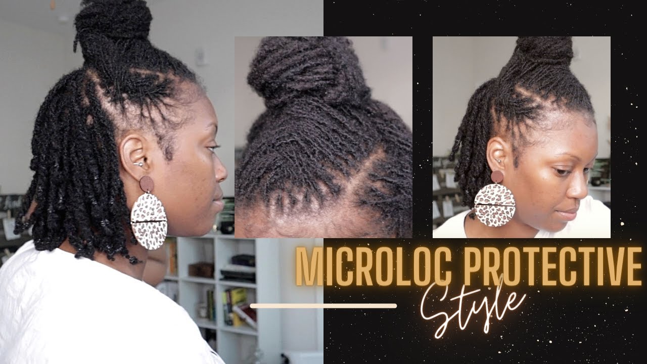Защитный стиль Microloc — подходит для коротких локаций
