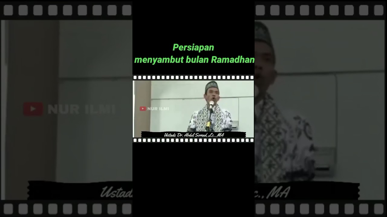 Persiapan menyambut bulan Ramadhan#islam #dakwah #uas