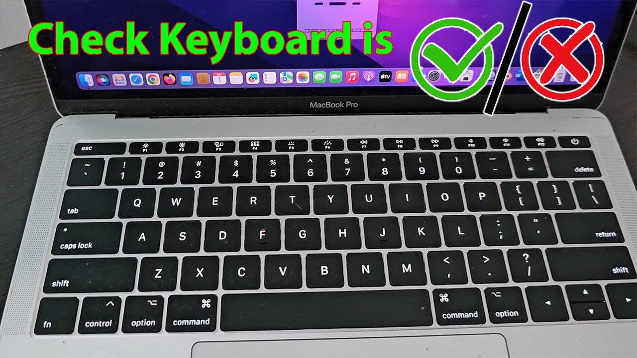 Как проверить клавиатуру на MacBook Pro/Air
