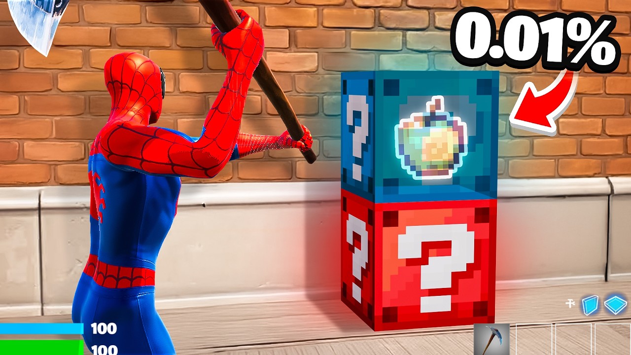 Fortnite but Everyone has LUCKY BLOCKS!