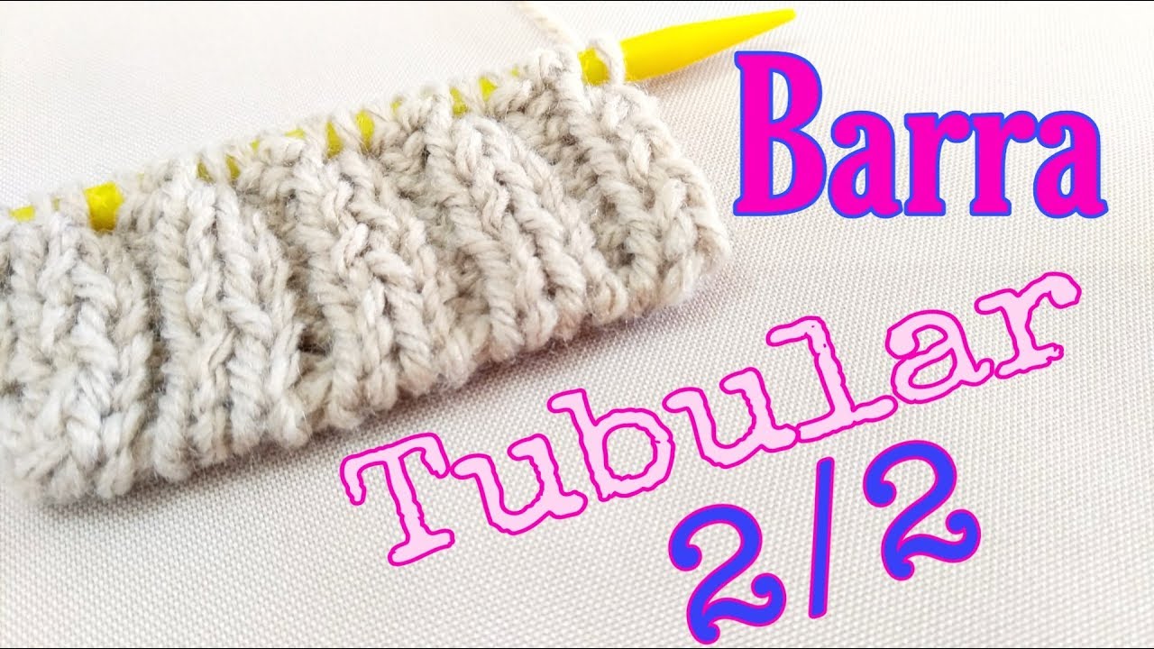 Barra Tubular em Tricô| Ana Alves