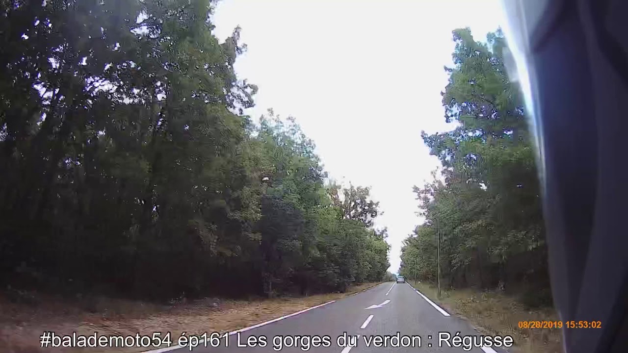 #balademoto54 épisode 161 Les gorges du verdon Régusse