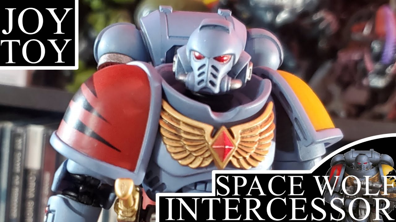 JOYTOY - Warhammer 40K | Space Wolf Intercessor