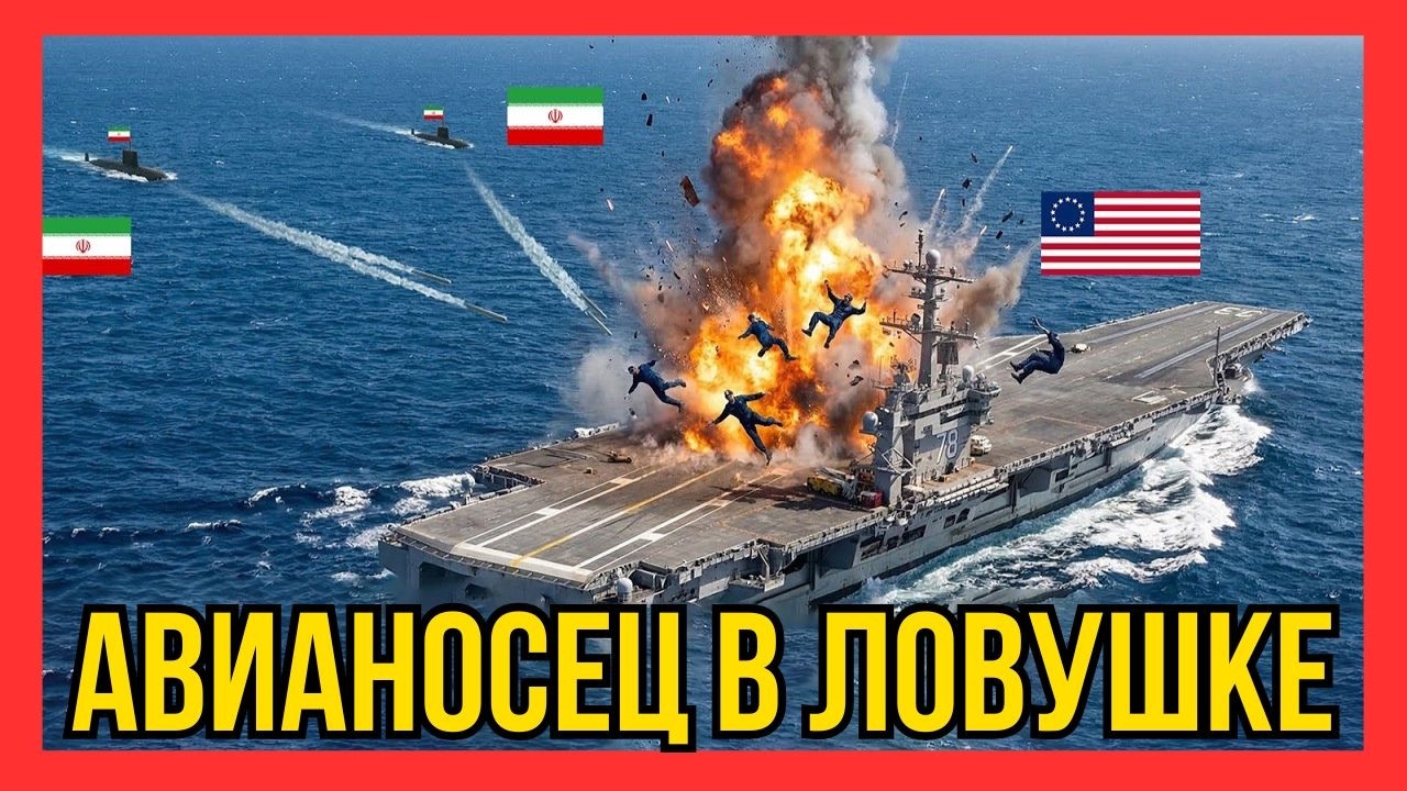 Submarine Trap: How a US Aircraft Carrier Survived an Iranian Submarine Attack