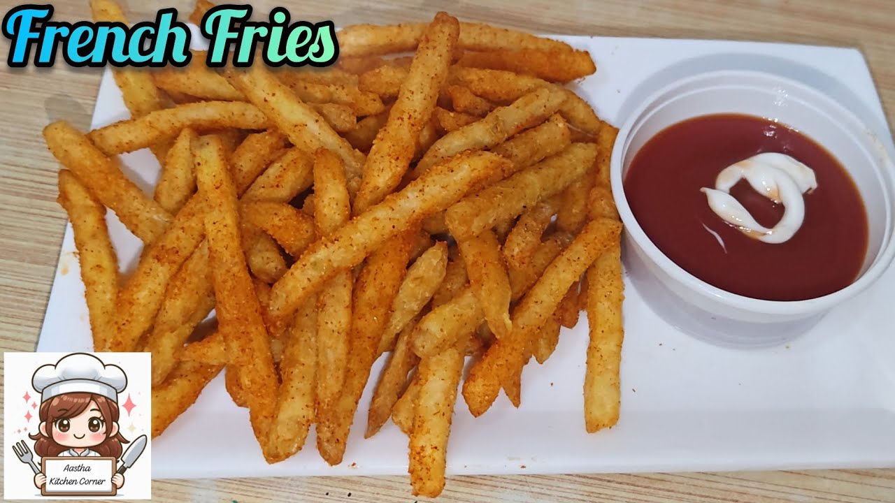 Crispy & Delicious French Fries🍟 recipe|Potato Sticks 😋|Aastha Kitchen Corner| #viral #cooking 