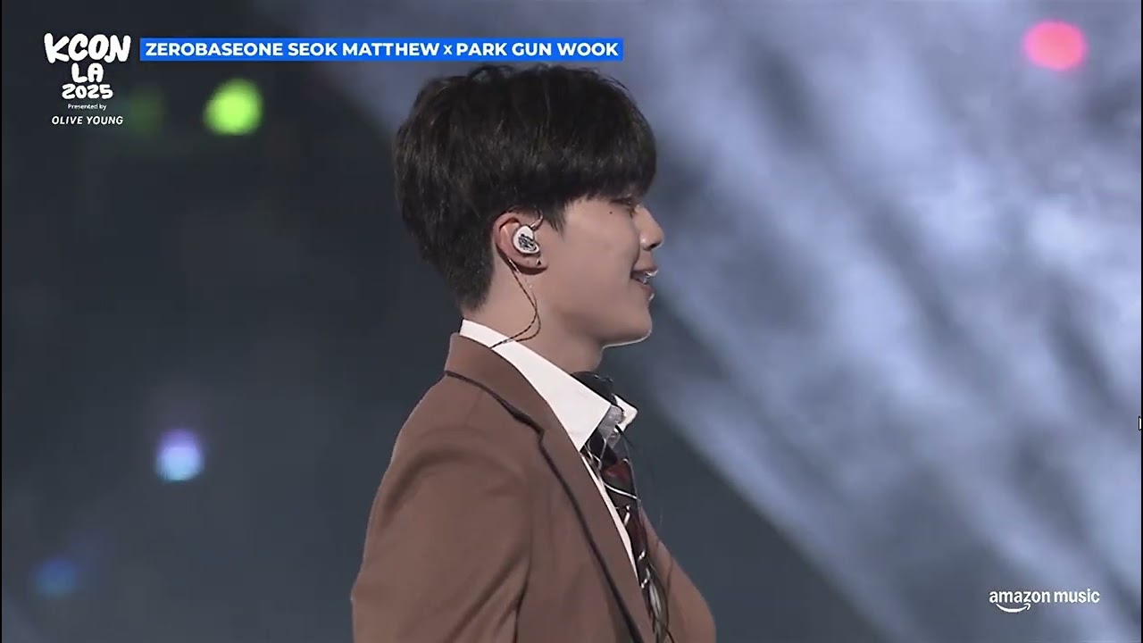 ZEROBASEONE Seok Matthew x Park Gun Wook 'BACK PACKER' KCON LA 2025