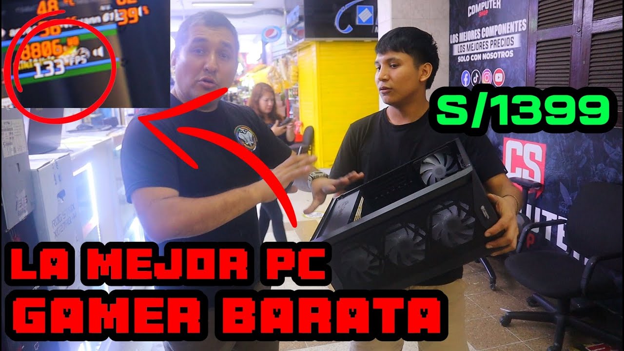 LA MEJOR PC GAMER - RYZEN 5 5600g FORTNITE a 185 FPS