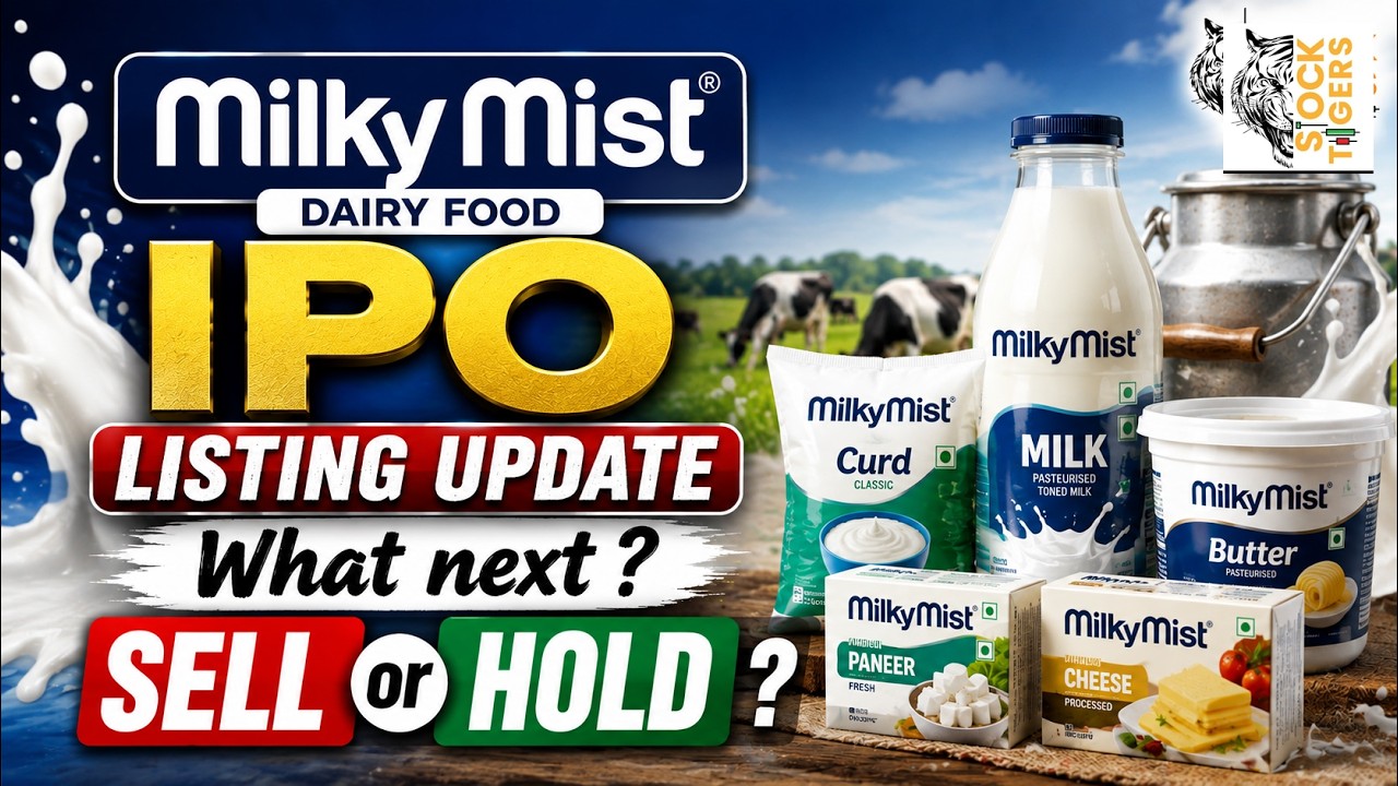 Milky Mist IPO Listing Update 🚨 | SELL or HOLD? | What Next After Listing? Complete Listing Analysis