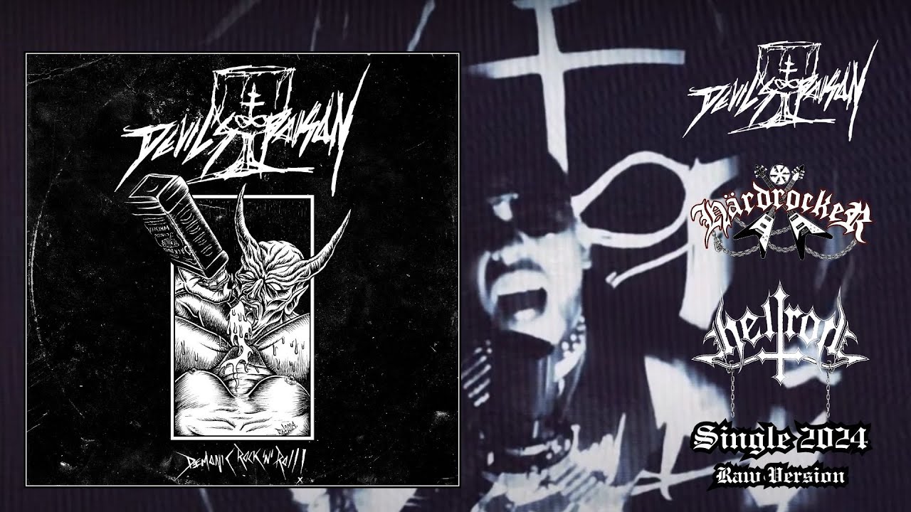 DEVIL´S POISON (Ch)– Demonic Rock N Roll – Raw Version 2024 / Feat. HÄRDROCKER (Mex) + HELLROT (Mex)
