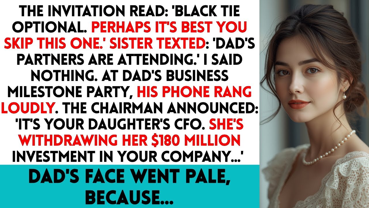 My Dad's Company Celebration Said 'Stay Home' — Then My Investment Firm Called Him