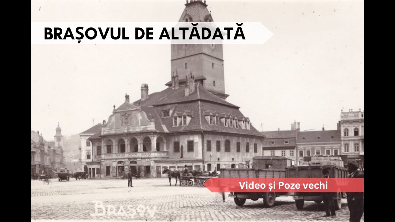 Brașovul (Kronstadt) vechi, de altădată / The Old Brașov (Kronstadt) of Yesteryear