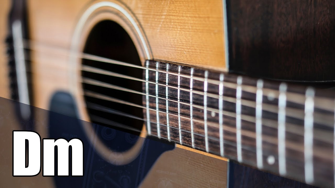 Timid Acoustic Guitar Backing Track In D Minor