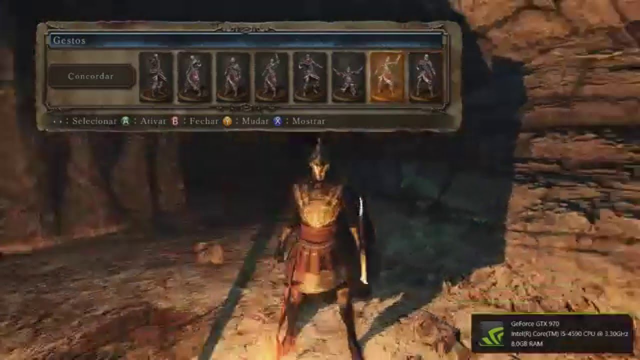 Como configurar o controle no Dark Souls 2 Scholar of the first Sin/How fix the x360 in Dark Souls 2