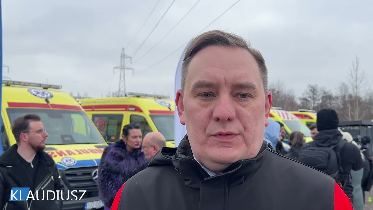 Nowe ambulanse na drogach miast Zagłębia