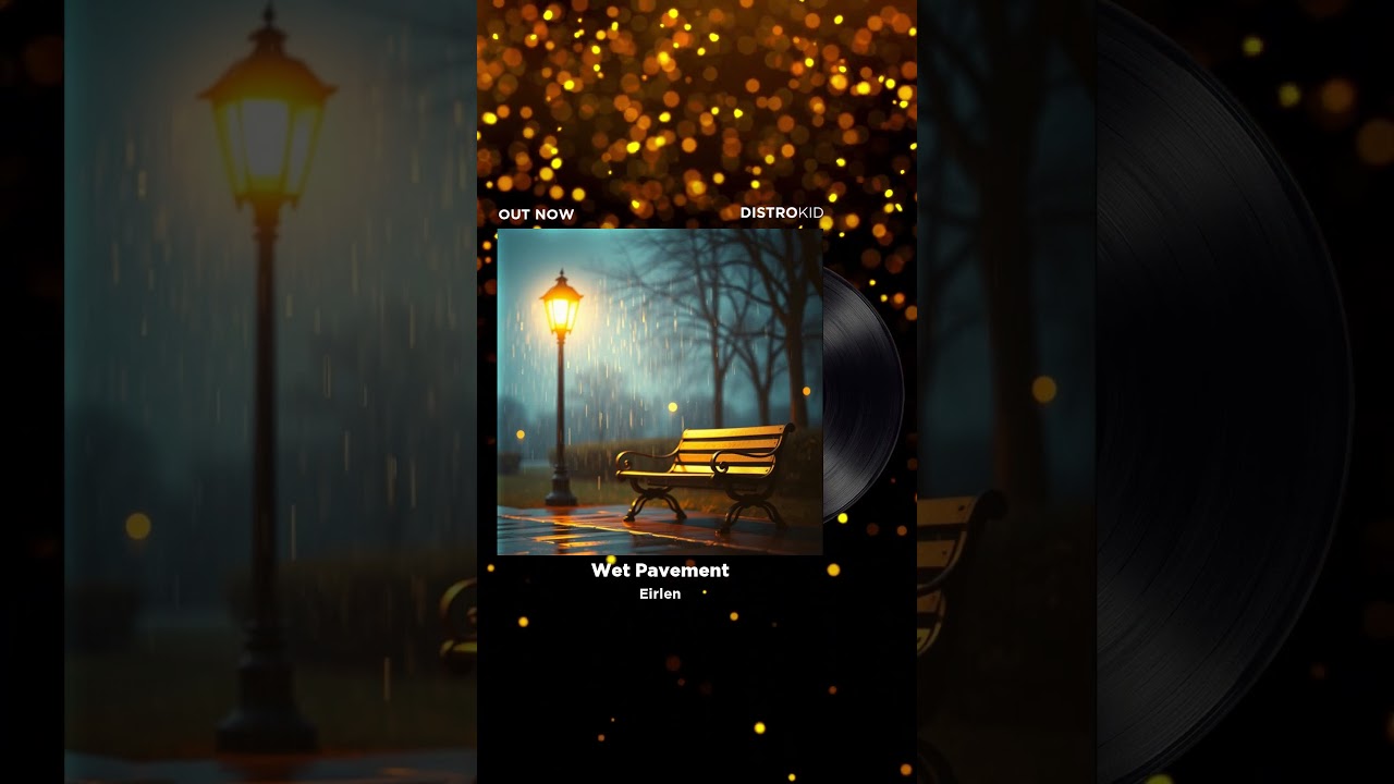 Wet Pavement &ndash; the sound of a quiet walk after rain #lofi #Eirlen #bgm