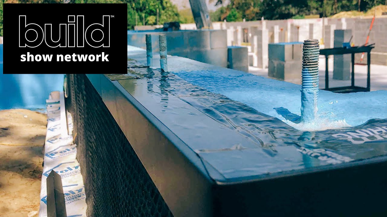 Water and Air Management of a Foundation Wall