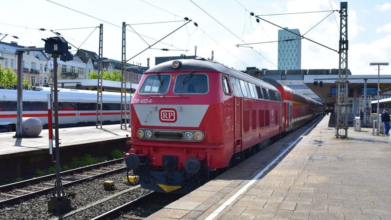 (RE 6) Hamburg-Altona - Westerland (Sylt) mit 218 402 / Fst-Mitfahrt
