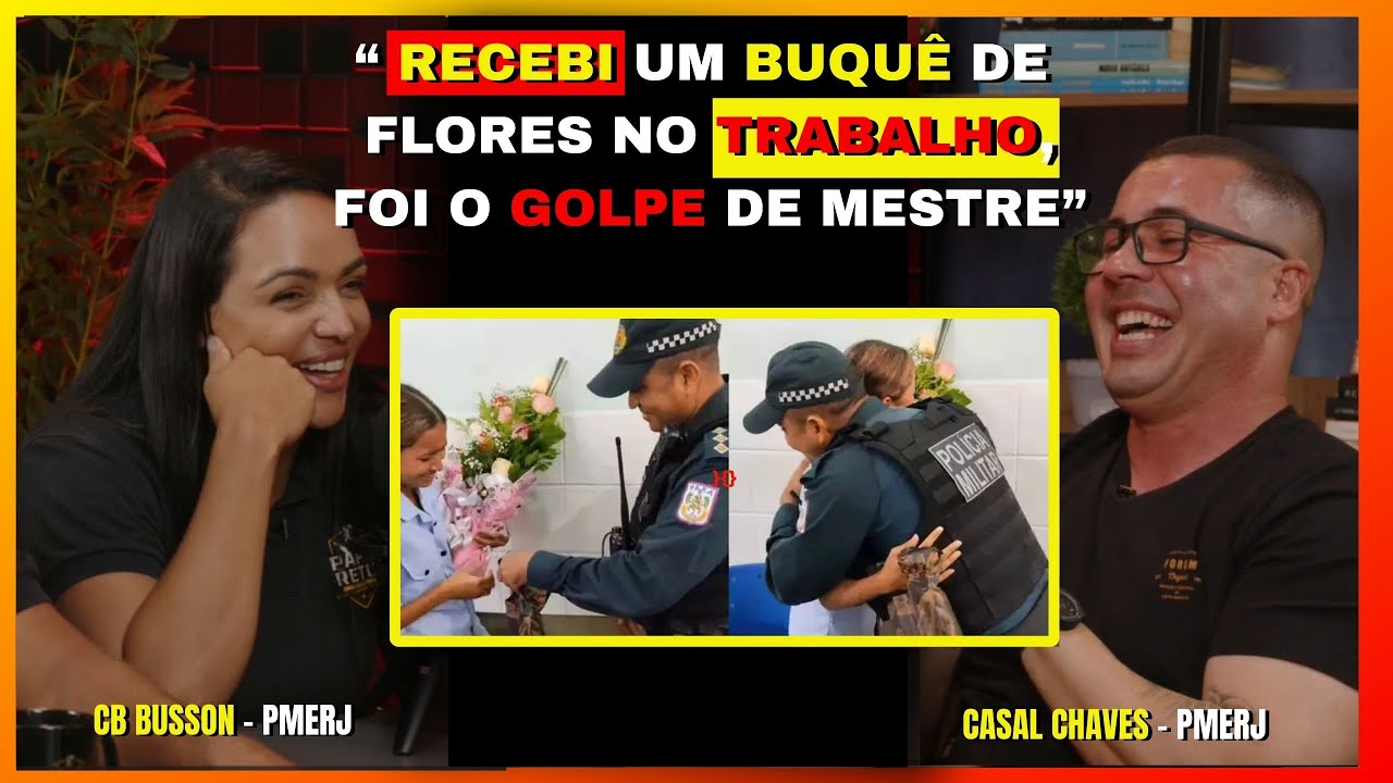 QUEM NÃO SABE QUE SOMOS CASAL, NUNCA VAI ACHAR QUE SOMOS I CASAL CHAVES - PMERJ I PAPORETO PODCAST