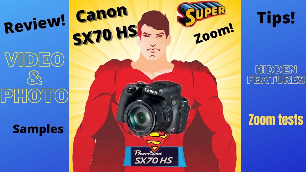 Canon SX70HS Настоящий супер СУПЕР Зум!