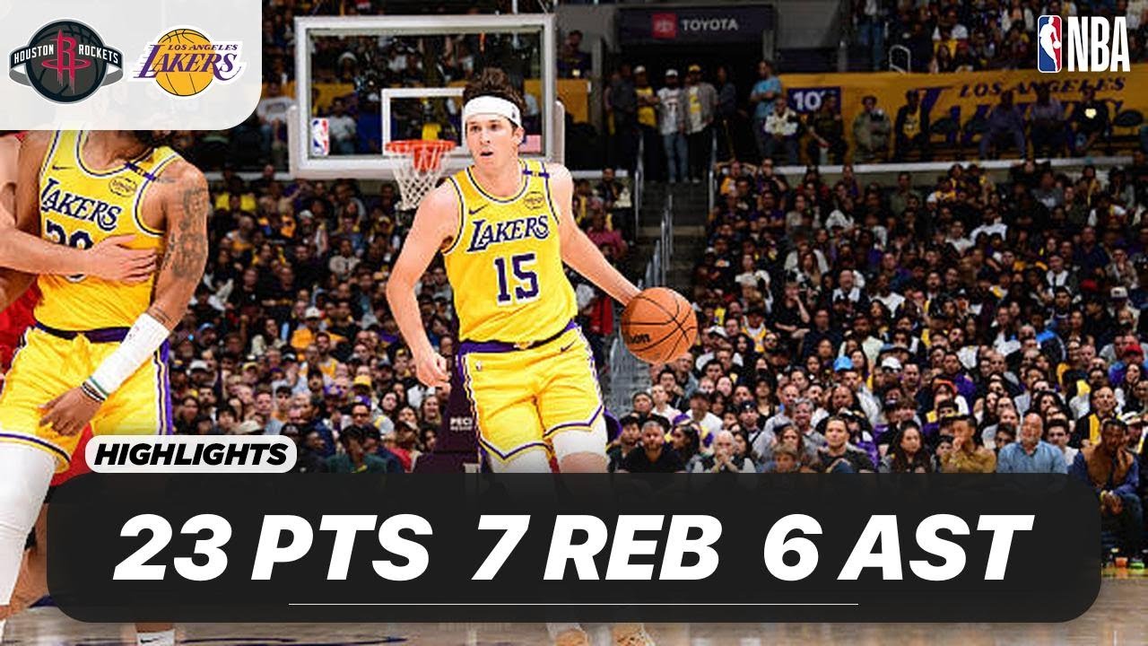AUSTIN REAVES vs HOUSTON ROCKETS | 23 PTS - 7 REB - 6 AST - 2 STL | 04-12-2025 Highlights