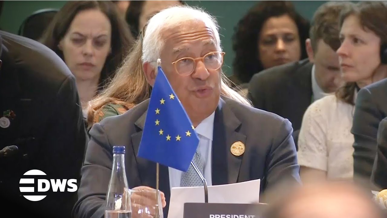 FULL ADDRESS: EU President Antonio Costa’s Powerful Opening Speech at EU–AU Summit 2025 | AC1E
