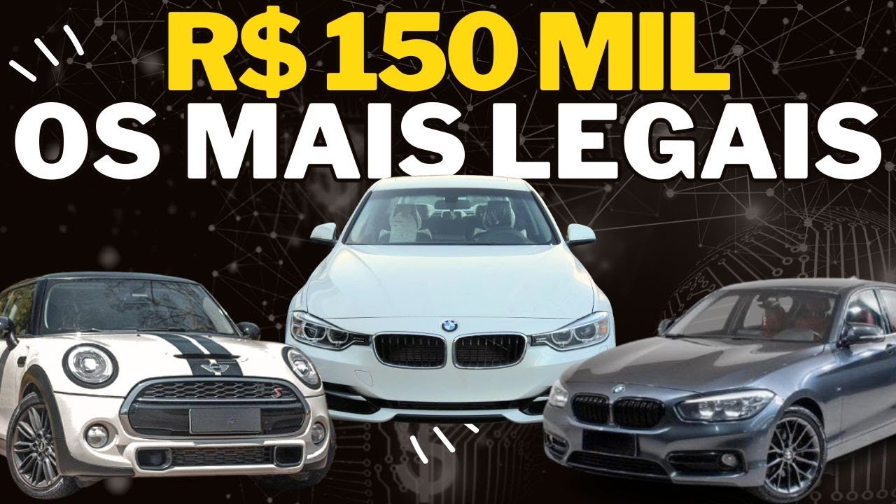 TOP 5 CARROS MAIS LEGAIS PARA COMPRAR AGORA COM R$ 150 MIL REAIS!!