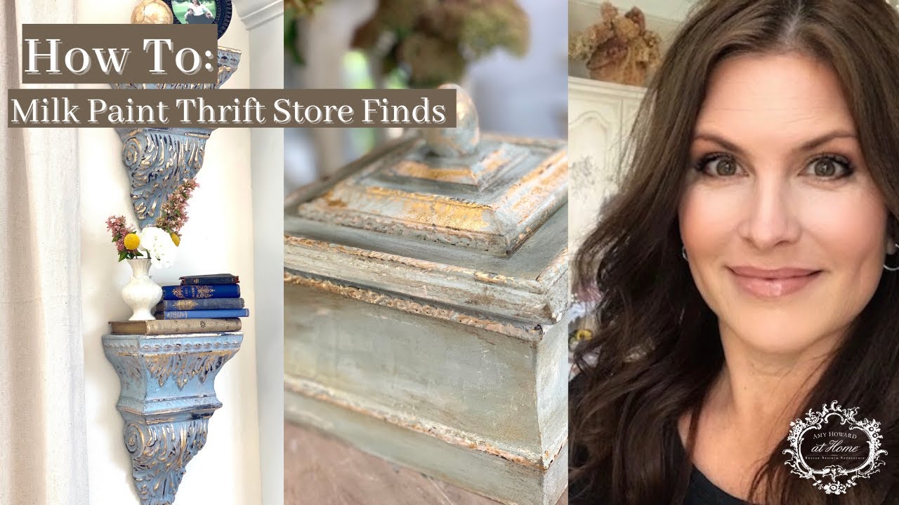Transform Thrift Store Finds | Furniture Painting With Milk Paint