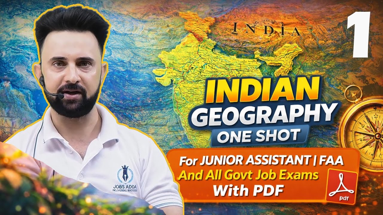 INDIAN GEOGRAPHY || ONE SHOT VIDEO || PART I || BY ASHIQ LONE SIR