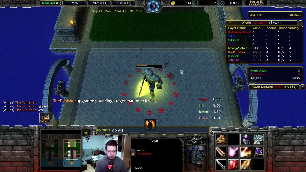 W3Champion Legion TD 4vs4 - Hard Carry Bobse