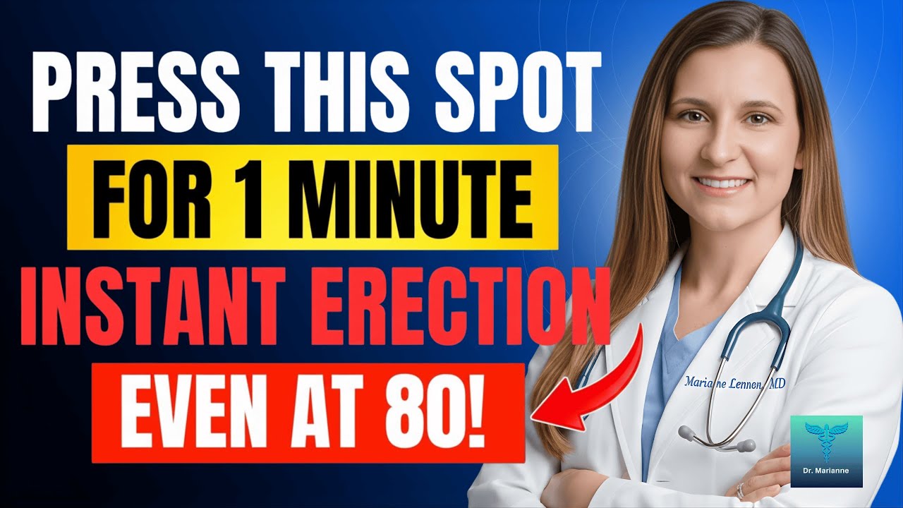 Older Men! Massage This Spot for 1 Minute to Restore Potency