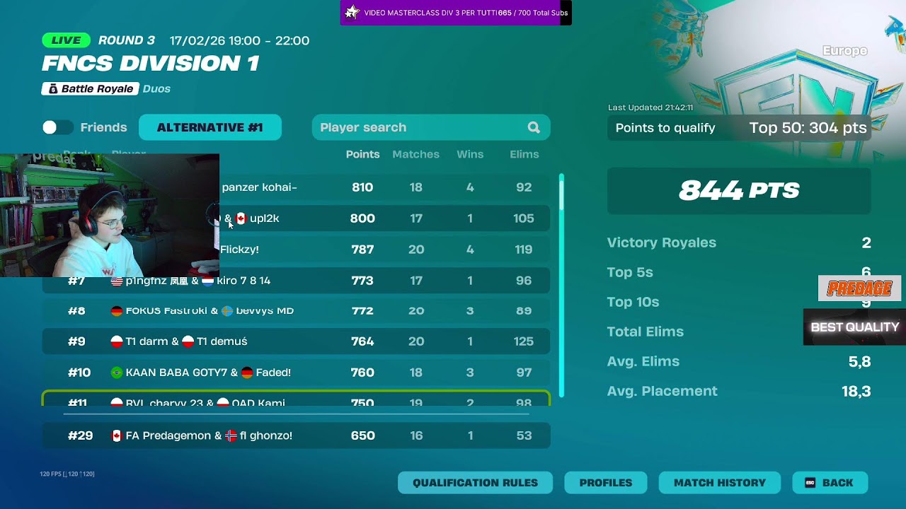 🚨  1:00 DIV 1 CUP W GABIX  | 1st reddysh cup 10:000$🚨