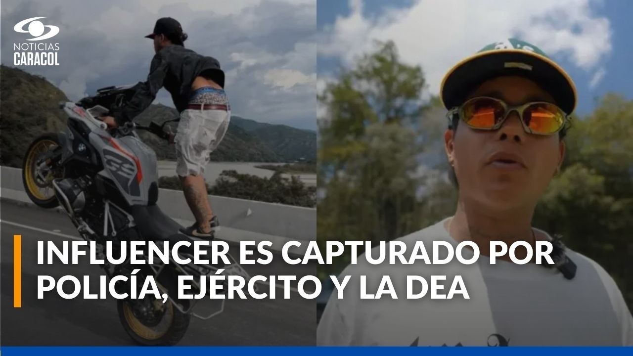 Capturan a famoso influencer en Antioquia: Policía, Ejército y DEA colaboraron en el operativo