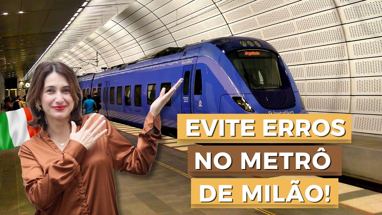 MILÃO: GUIA COMPLETO! COMO USAR O METRÔ SEM ERROS E CORRENDO EM 5 MINUTOS! (DICAS VIP)