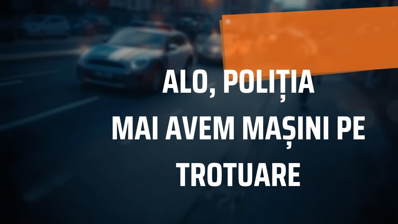 Nu pricep ce nu înțelegeți?! Carosabilul pentru vehicule și autovehicule. Trotuarele pentru pietoni.