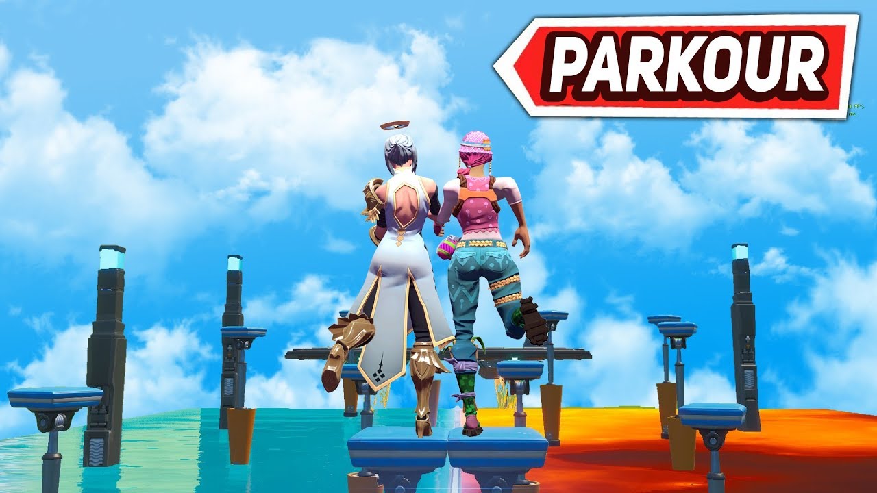CARRERA PARKOUR PVP SABOTAJE FORTNITE PARKOUR