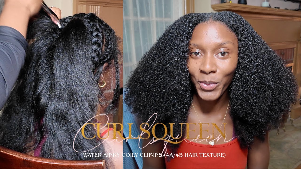 Water Kinky Coily Clip-Ins: The Ultimate Installation Guide