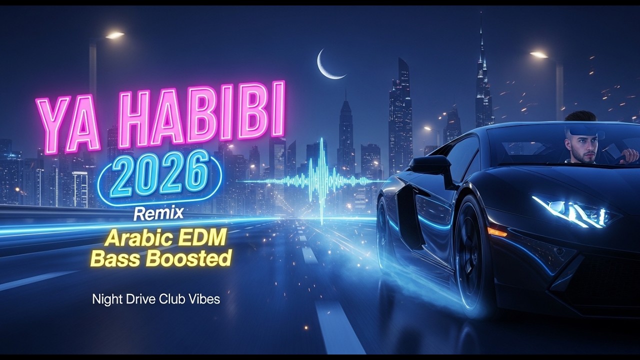 YA HABIBI Remix 2026 – Arabic EDM Bass Boosted | Night Drive Club Vibes
