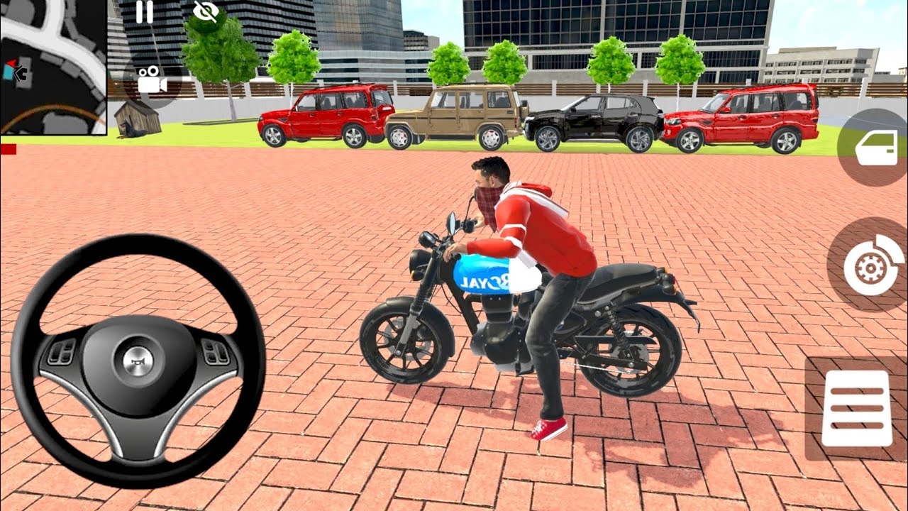 Frankli 🤯order by 2️⃣ Scorpio & 1️⃣ jeep & 1️⃣ black⚫ car in Indian 🇮🇳bike Theft Auto simulator🎮