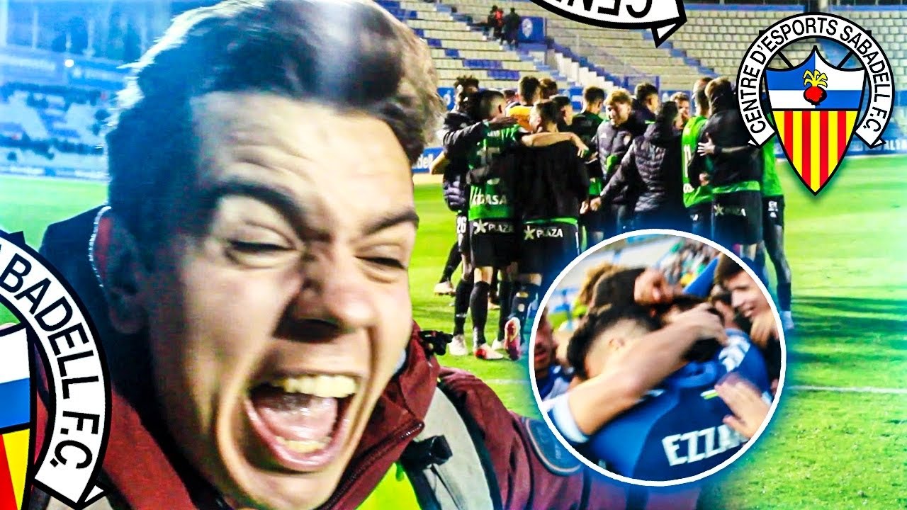 &iexcl;&iexcl;EL PARTIDO DE F&Uacute;TBOL M&Aacute;S LOCO QUE HE VIVIDO!!| CE Sabadell 2-3 San Fernando CD| Sen&eacute;n Mor&aacute;n