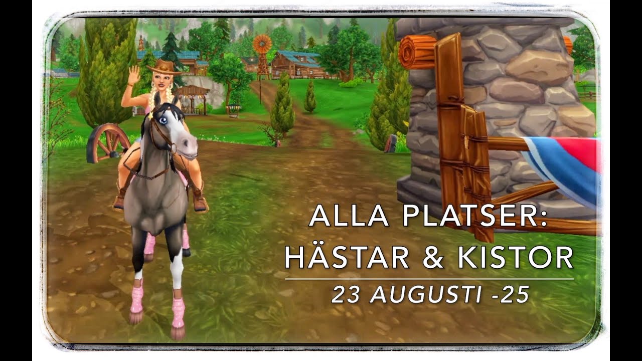 ALLA PLATSER: hästar & kistor (lördag 23/8) - CAMP WESTERN // Star stable
